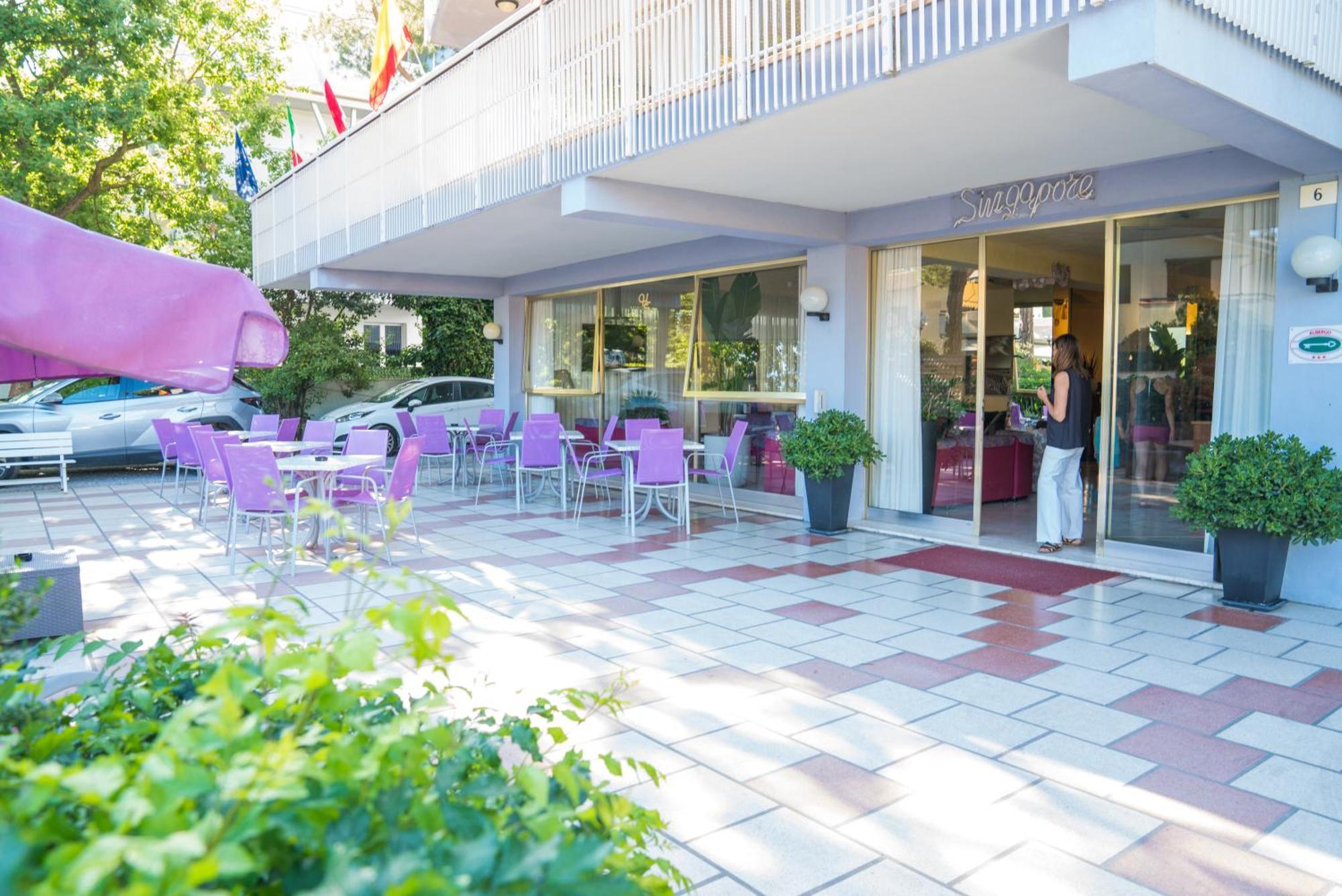 Hotel Singapore Milano Marittima Esterno foto