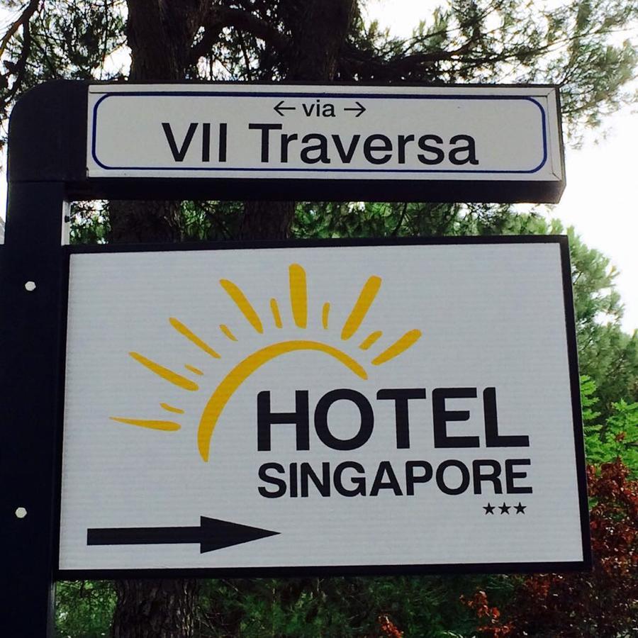 Hotel Singapore Milano Marittima Esterno foto